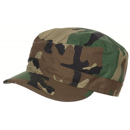 Czapka patrolówka MFH US BDU Field Cap - Woodland
