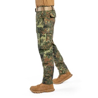 Spodnie wojskowe Mil-Tec Teesar Rip-Stop BDU Slim Fit - Flecktarn