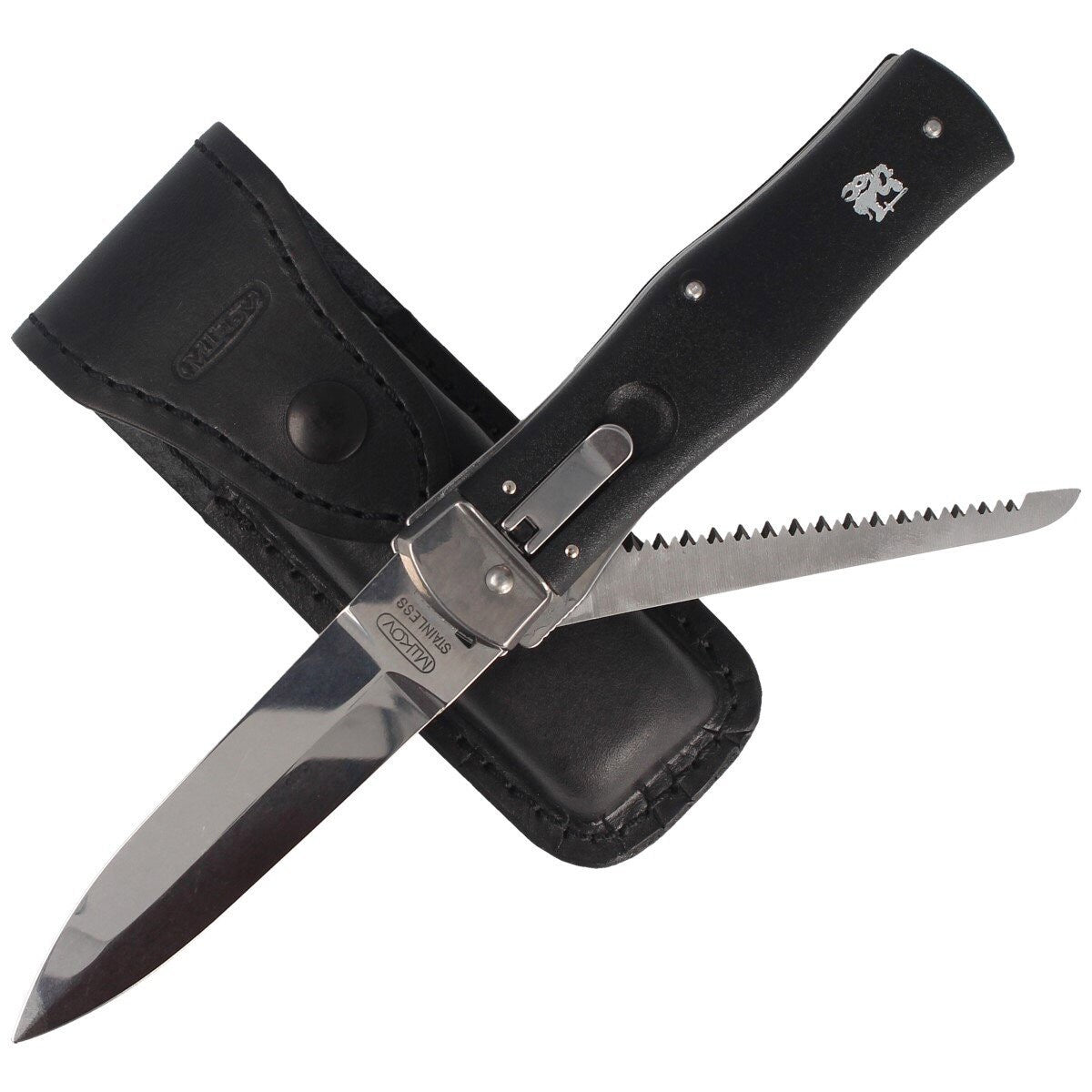 Nóż sprężynowy Mikov Predator ABS 241-NH-2/KP Black