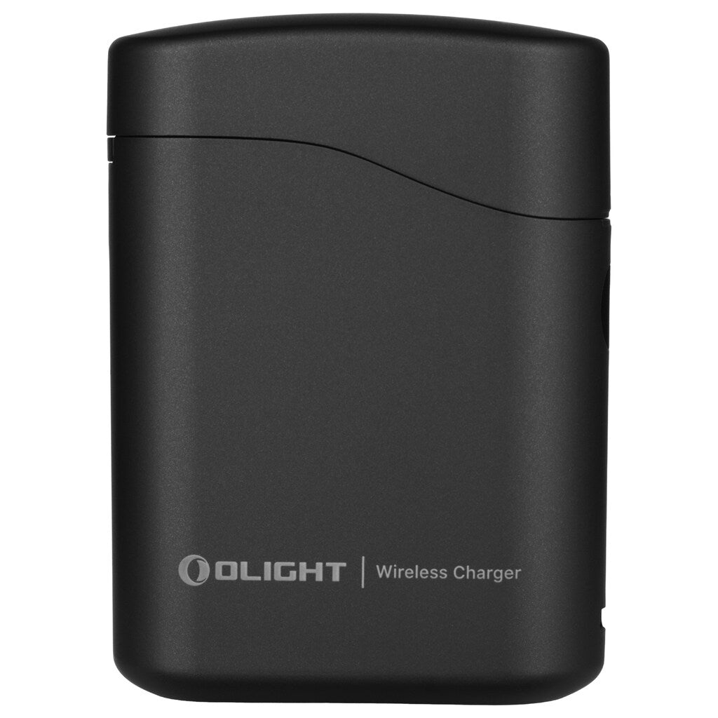 Latarka Olight Baton 4 Premium Edition Black z bezprzewodowym etui ładującym - 1300 lumenów
