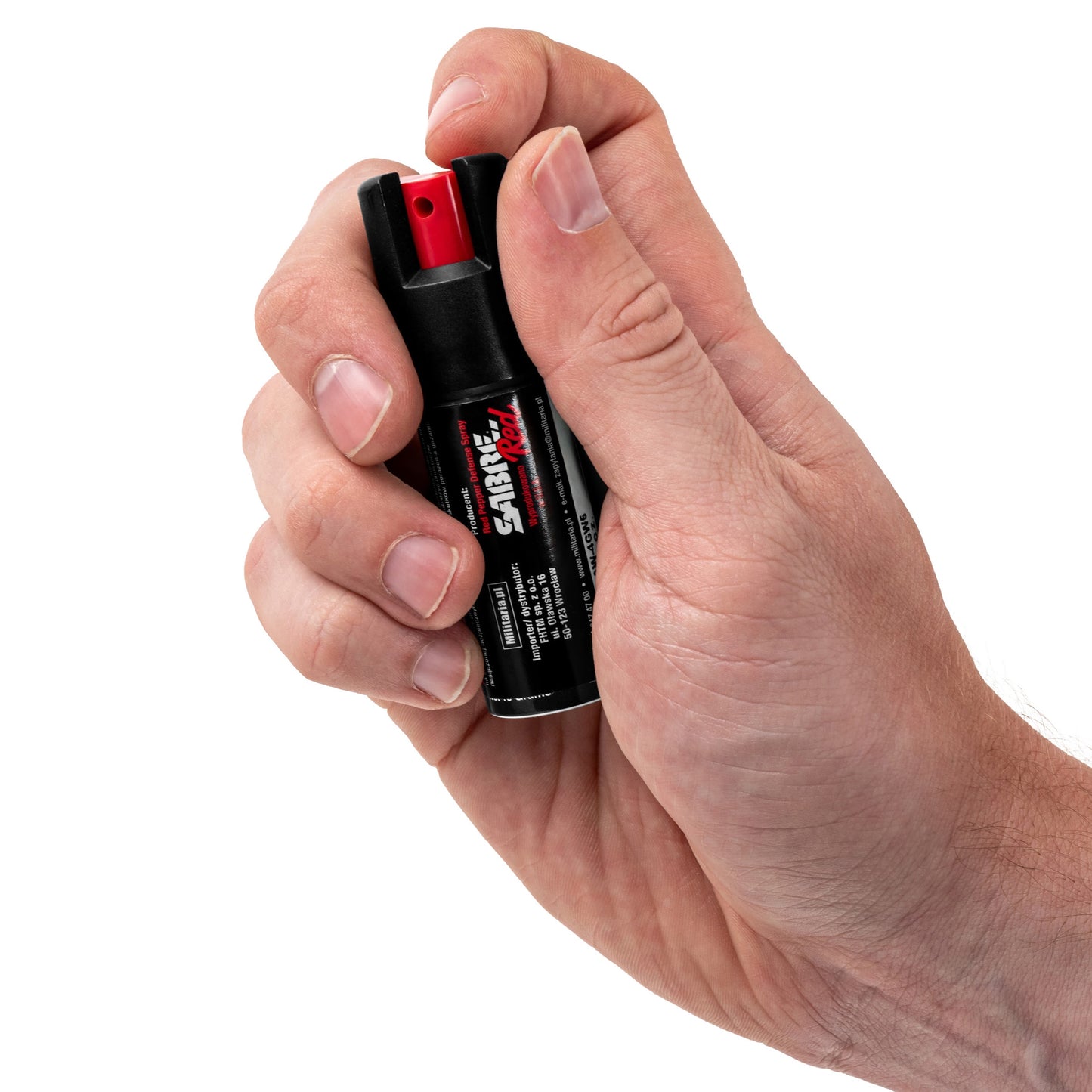 Gaz pieprzowy Sabre Red Compact Refill 16 ml - strumień