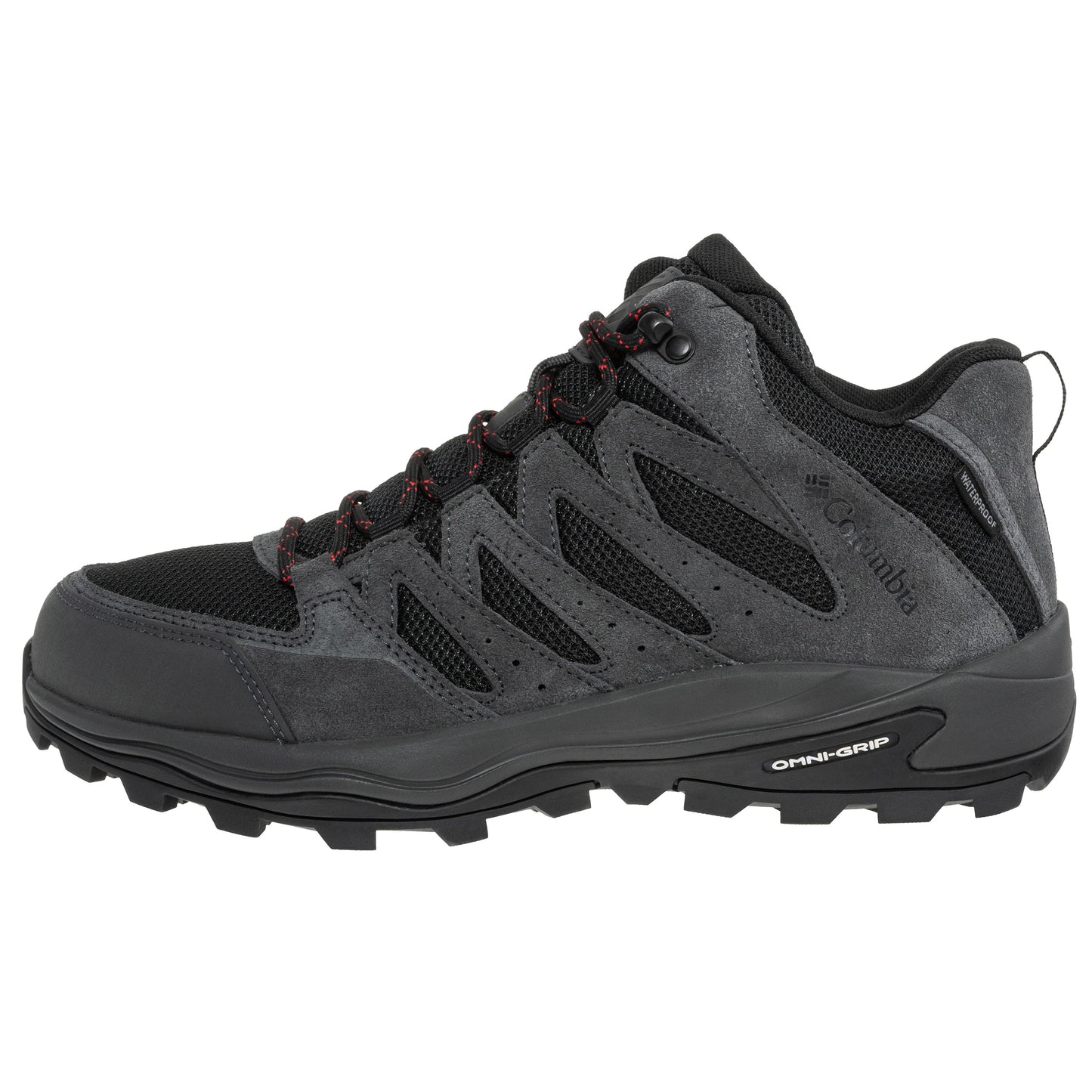 Buty Columbia Redmond IV MID Waterproof - Black/Mountain Red