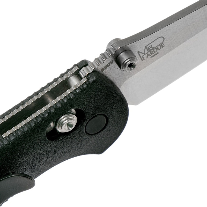 Nóż składany Benchmade Mini Griptilian CPM-S30V - Black Grivory