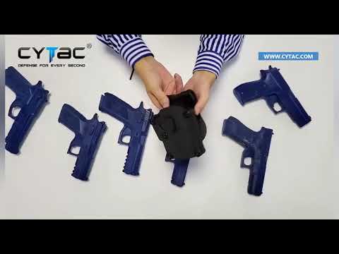 Kabura Cytac Mega-Fit Gen. 2 Belt Clip - Black