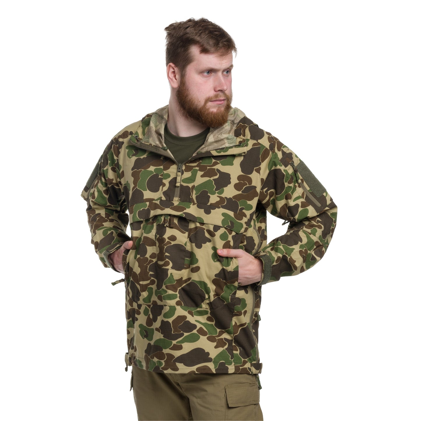 Kurtka Helikon Anorak Tracer PolyCotton Stretch Rip-Stop - Duck Hunter