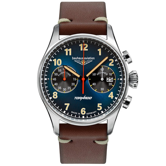 Zegarek Bauhaus Aviation Tornado Quartz 27723 - Brown