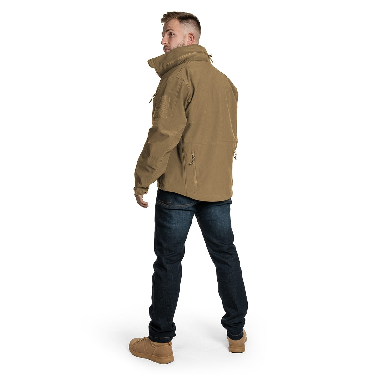 Kurtka Helikon Gunfighter Softshell Shark Skin Windblocker - Coyote