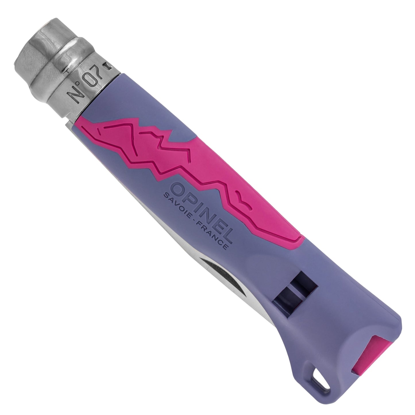 Nóż składany Opinel No.07 Outdoor Junior - Violet/Fuchsia