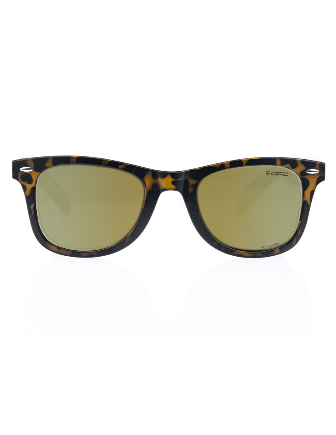 Okulary przeciwsłoneczne OPC Lifestyle Santa Cruz Matt Demi/Gold Revo z polaryzacją