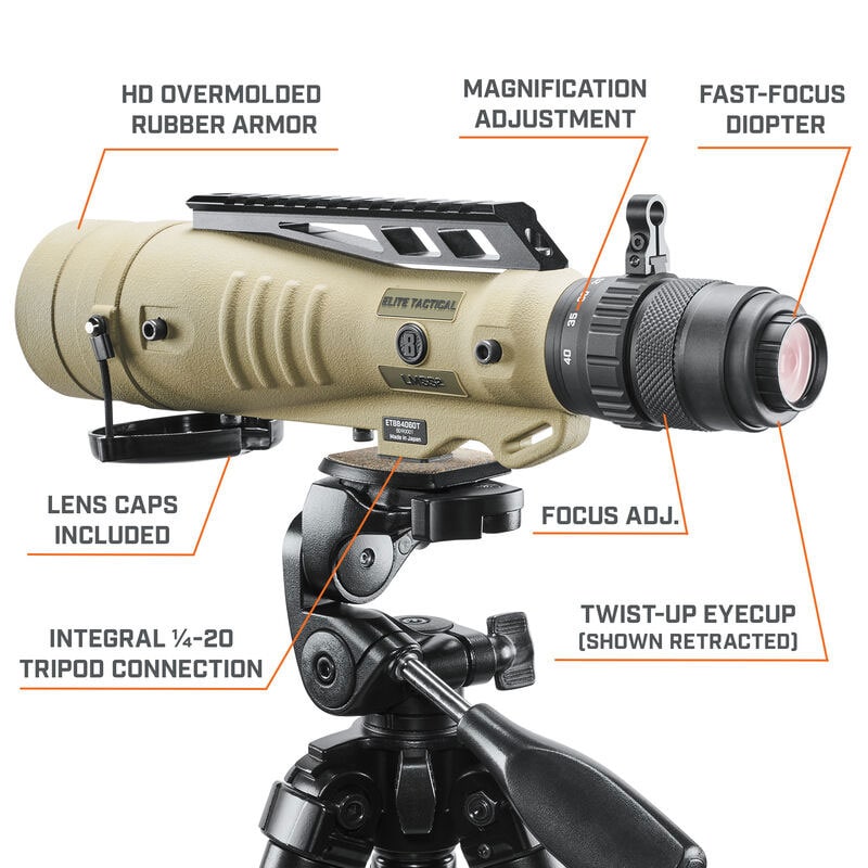 Luneta obserwacyjna Bushnell Elite Tactical LMSS2 8-40x60 TREMOR4