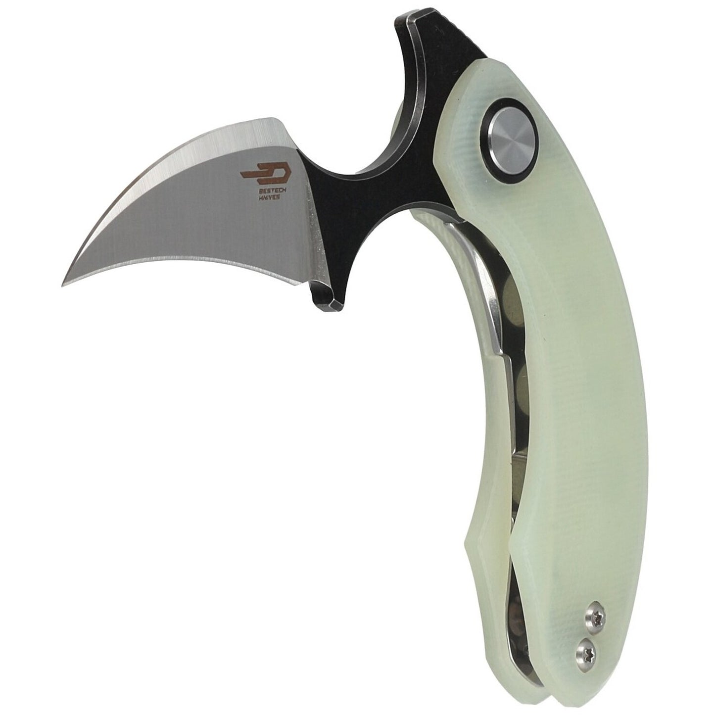 Nóż składany Bestech Knives Strelit - Two-Tone/Jade G10