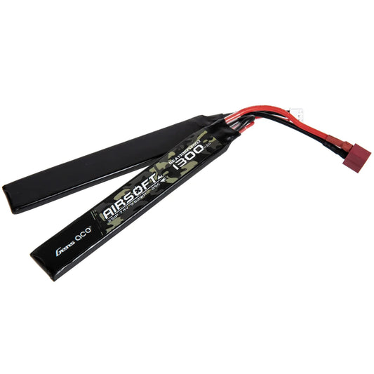 Akumulator ASG Gens Ace Li-Po 7,4 V 1300 mAh 25C 2S1P 2 modułowy - Deans/T-connect