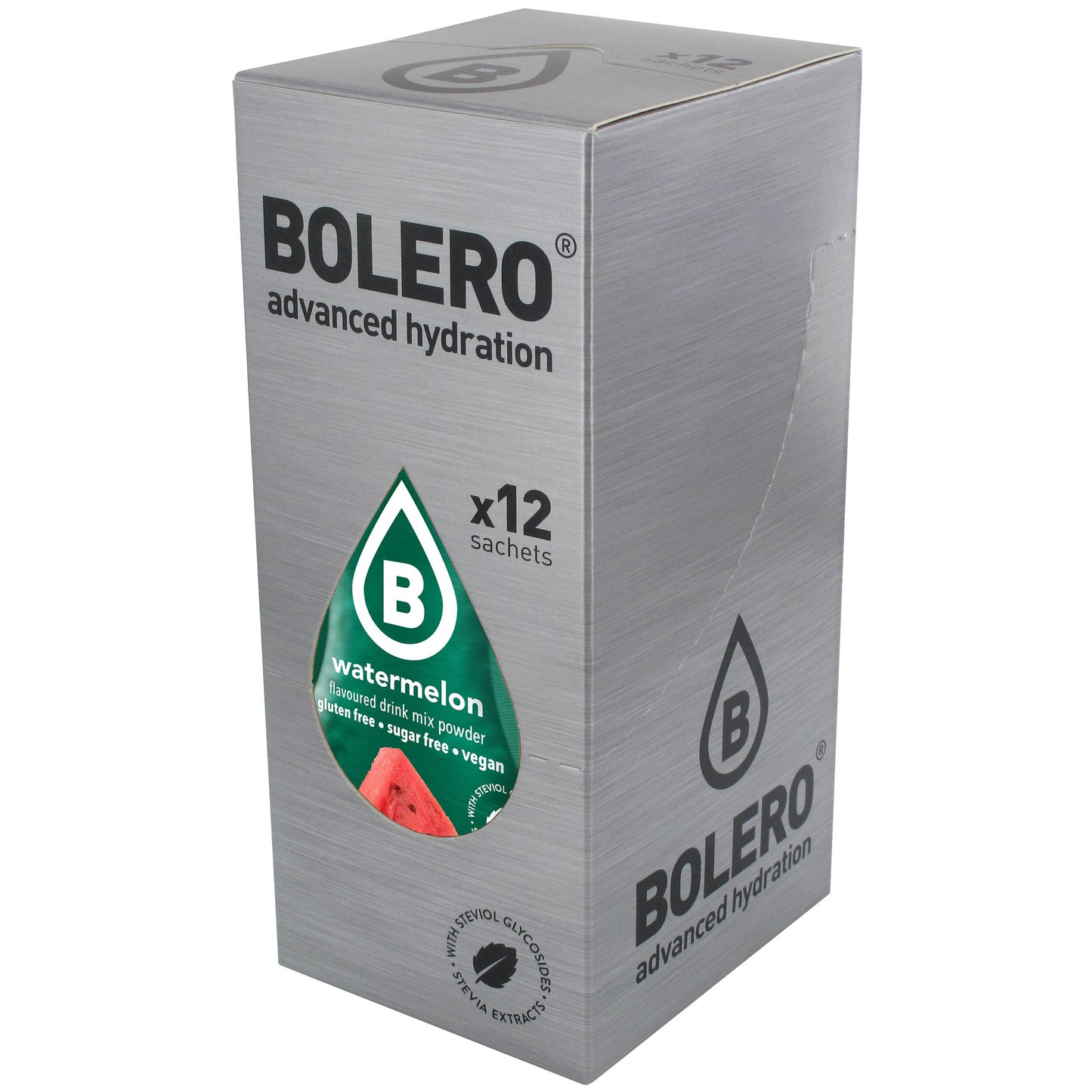 Napój w proszku Bolero Watermelon ze stewią 9 g - 12 szt.