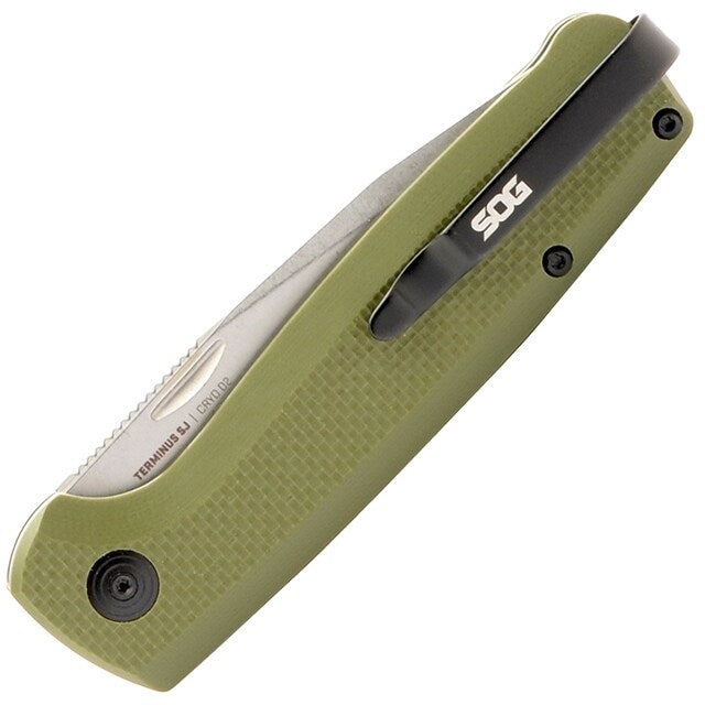 Nóż składany SOG Terminus SJ - OD Green