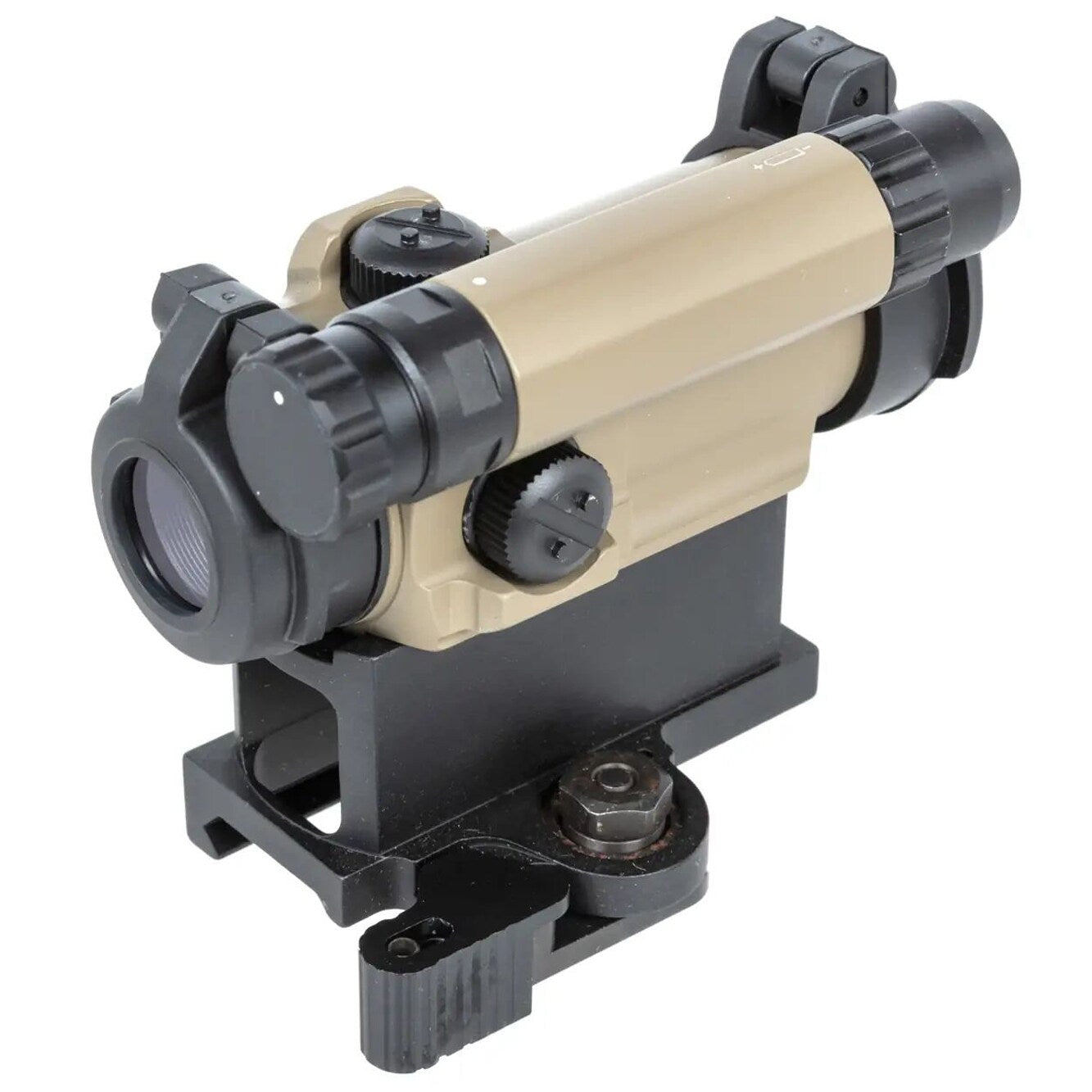 Kolimator JJ Airsoft M5 z montażem niskim/QD - Tan
