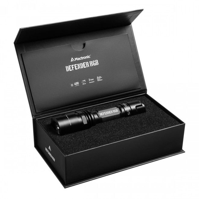 Latarka Mactronic Defender RGB - 400 lumenów