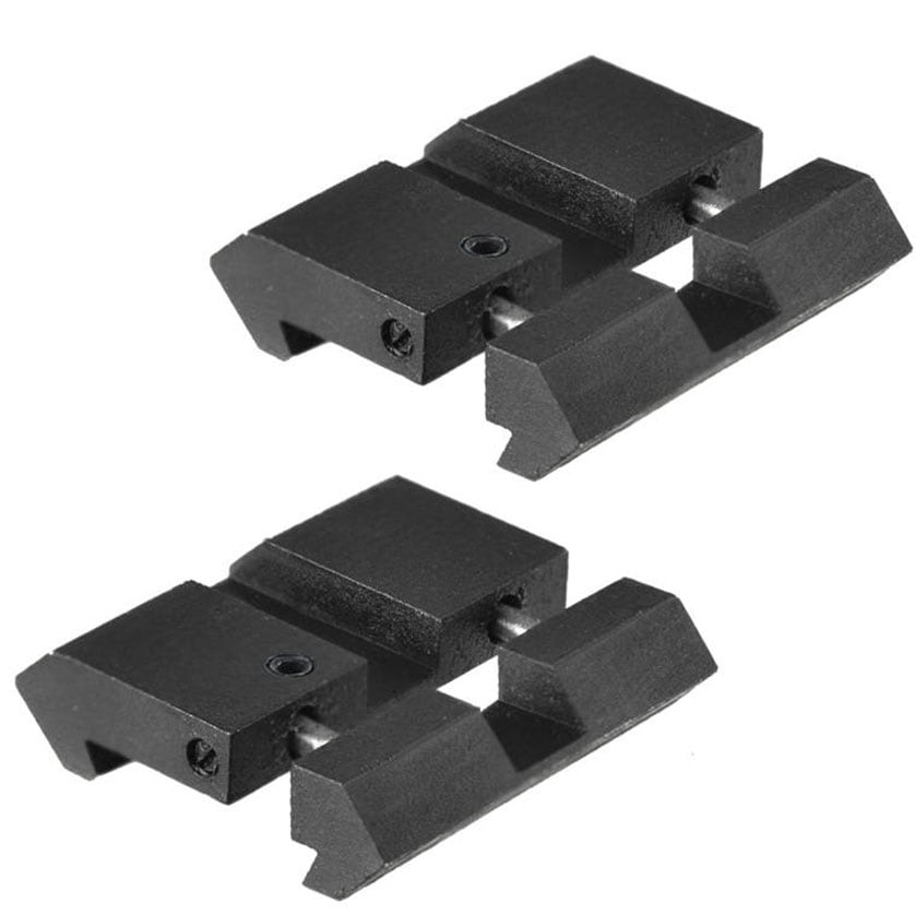 Adapter UTG na szynę Dovetail/Picatinny 2 szt. - Black
