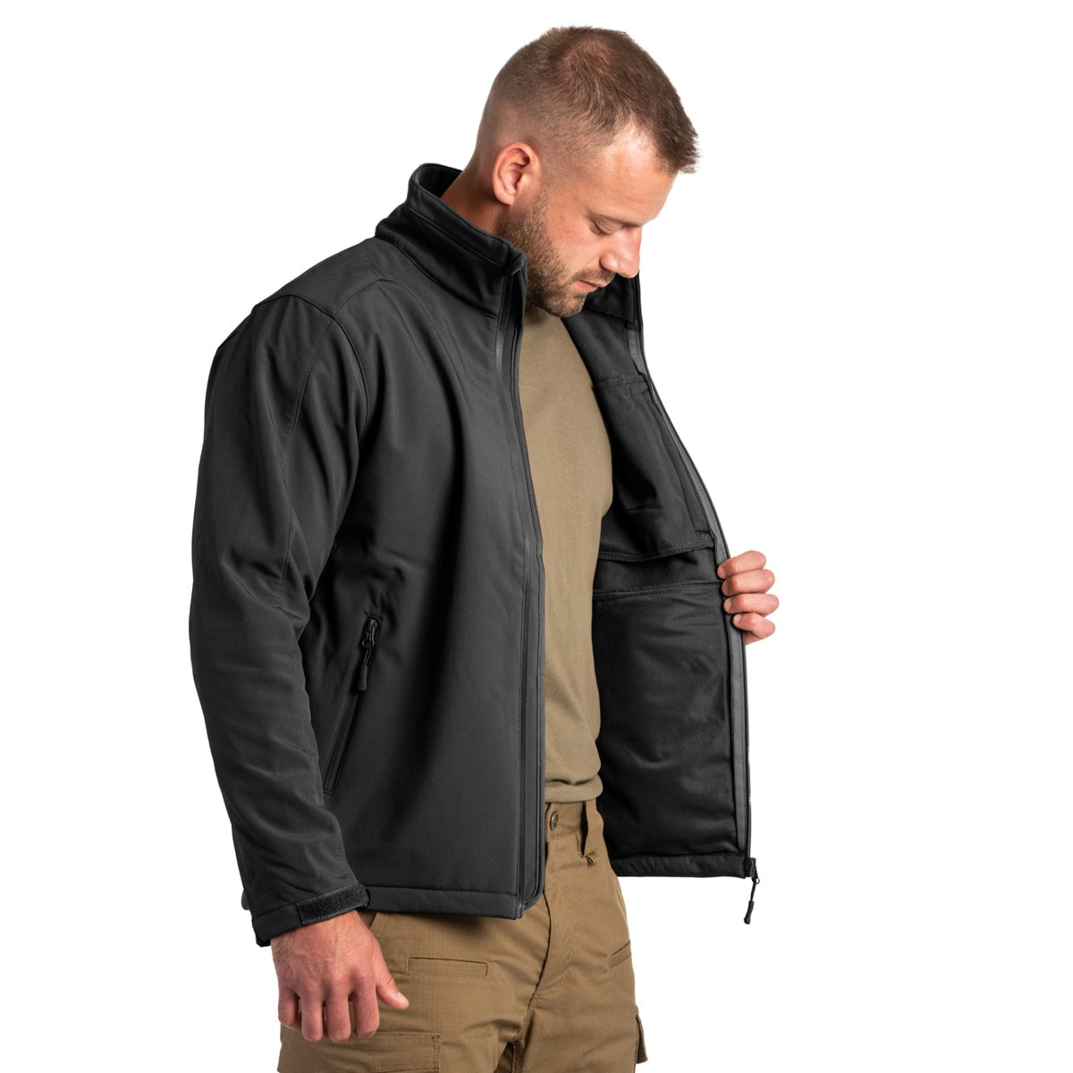 Kurtka Highlander Outdoor Odin Softshell - Black