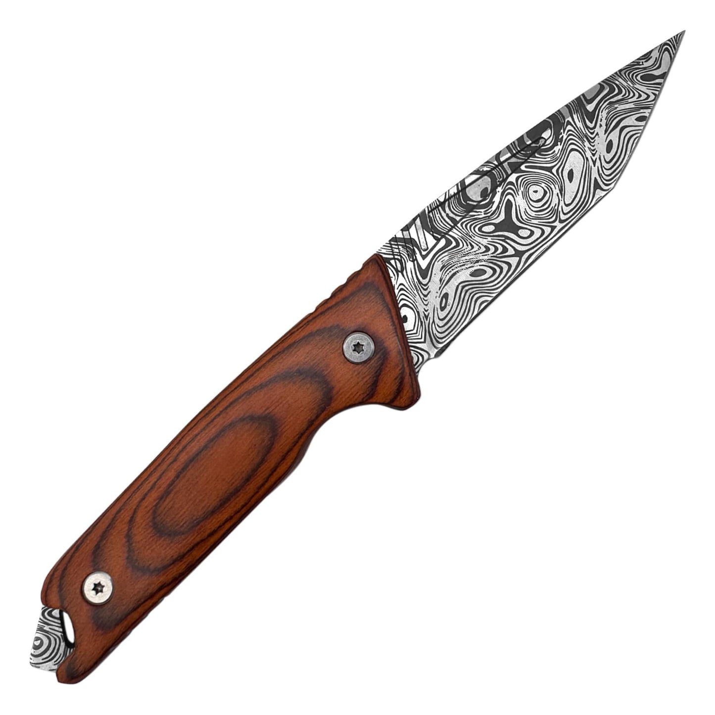 Nóż Takumitak Bloodstrike - Damascus/Wood