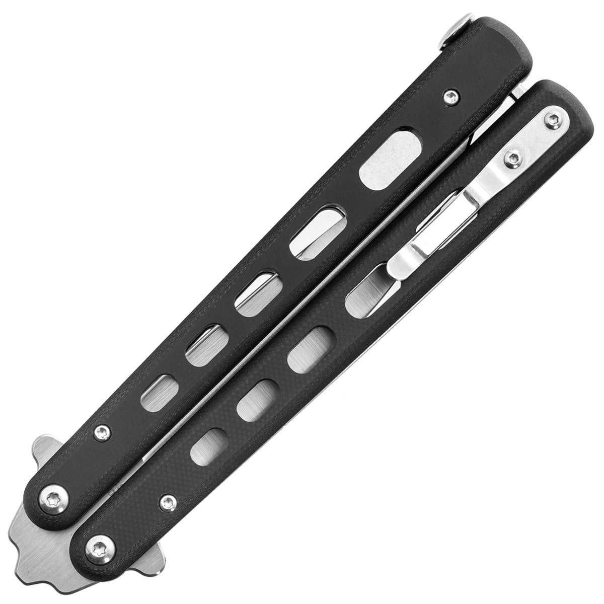 Nóż składany motylek Boker Plus Balisong G10 - duży