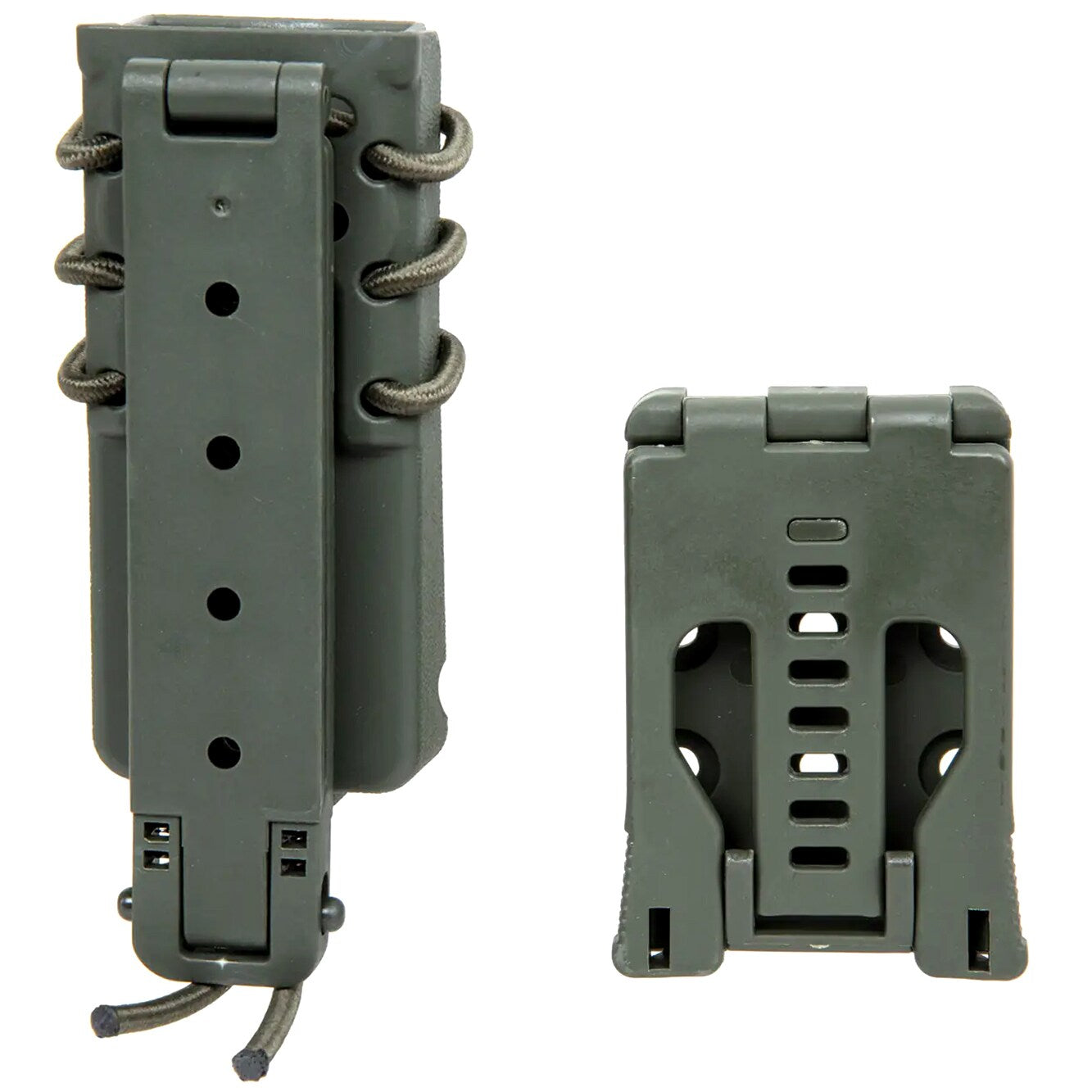 Ładownica Wosport Urban Assault Long Quick Pull na magazynki 9 mm - Olive