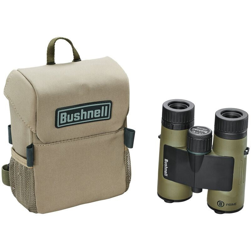 Lornetka Bushnell Prime 10x42 Roof + pokrowiec Vault - Green