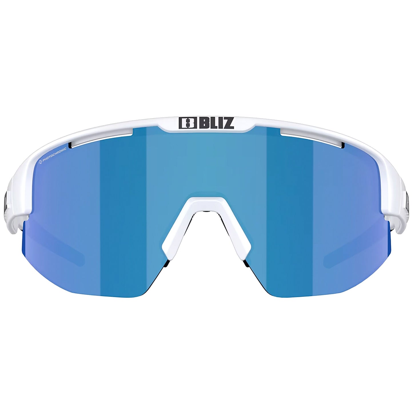 Okulary przeciwsłoneczne Bliz Matrix Nano Optics Photochromic - White/Brown Blue