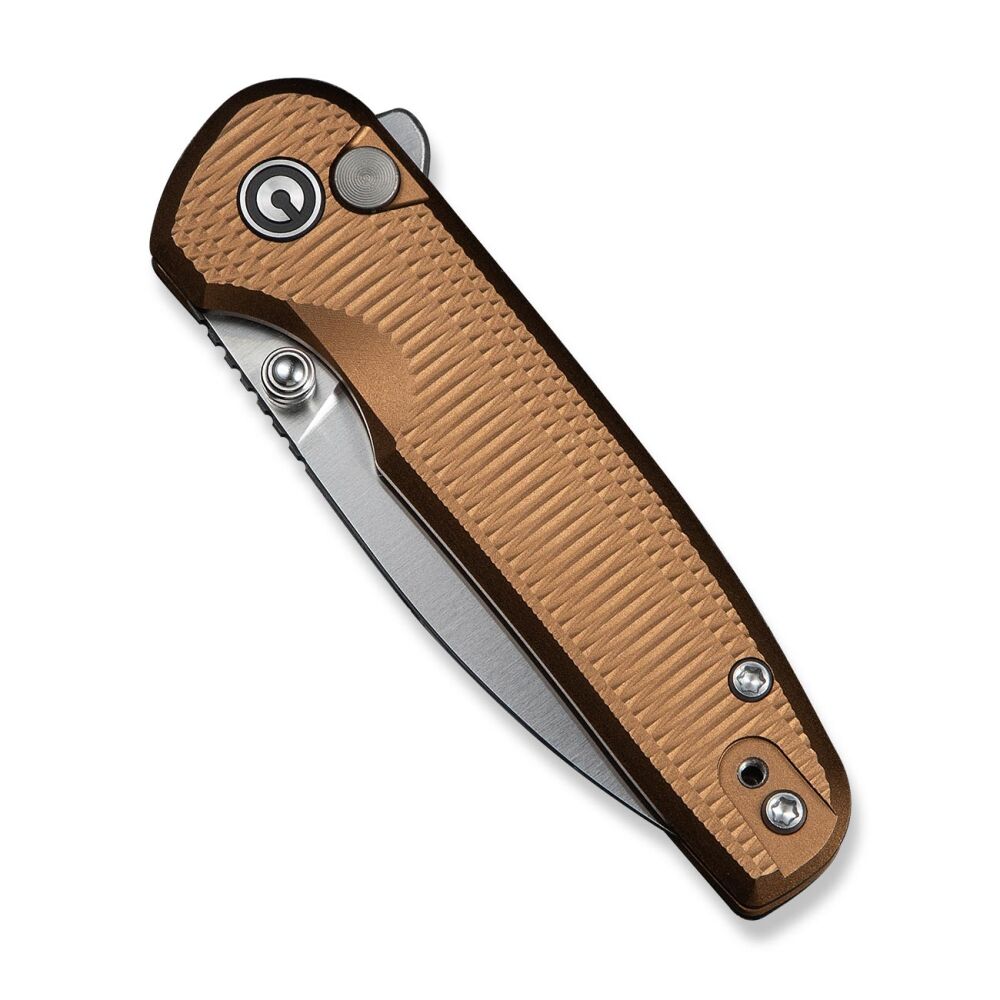 Nóż składany Civivi Mini Shakan Nitro-V Aluminium - Coyote Brown