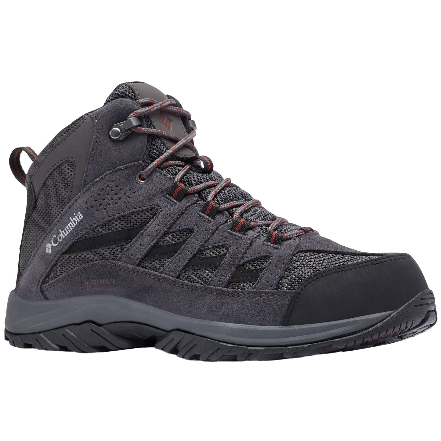 Buty Columbia Crestwood Mid WP - Dark Grey/Deep Rust