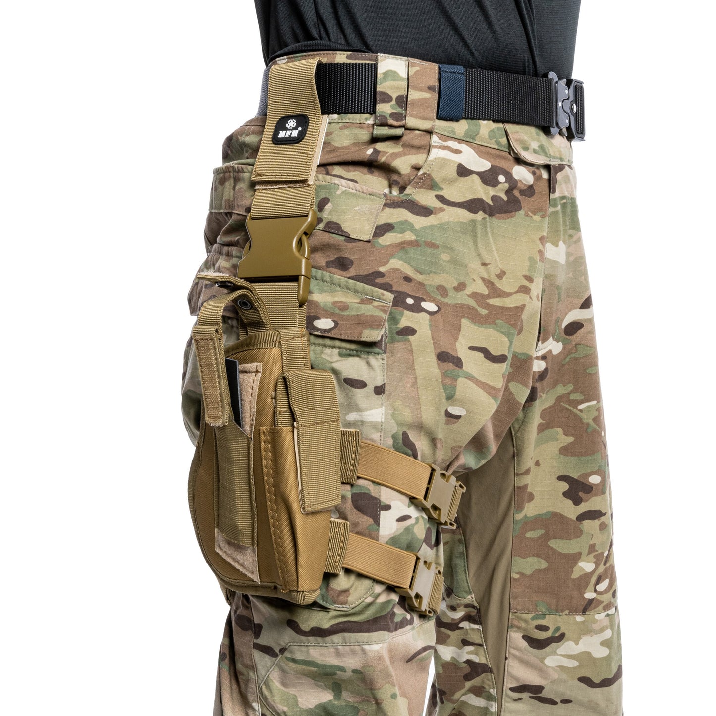 Uniwersalna kabura udowa MFH - Coyote Tan