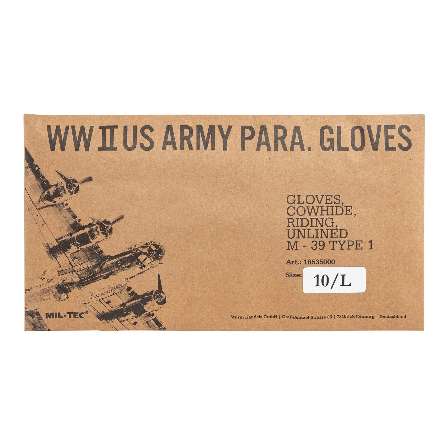 Rękawice skórzane Mil-Tec US Paratrooper Gloves