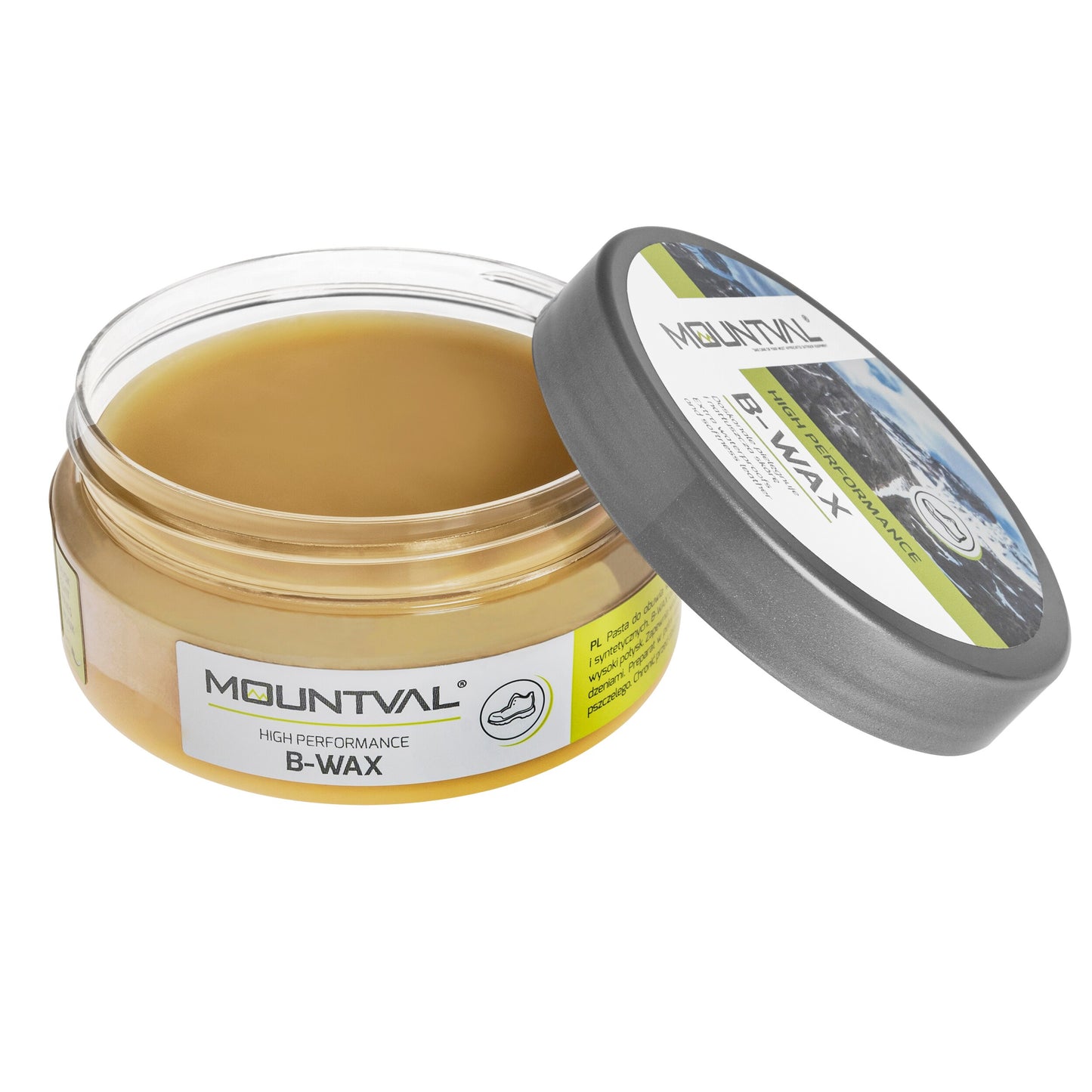 Pasta do butów Mountval B-WAX 100 ml - Bezbarwna