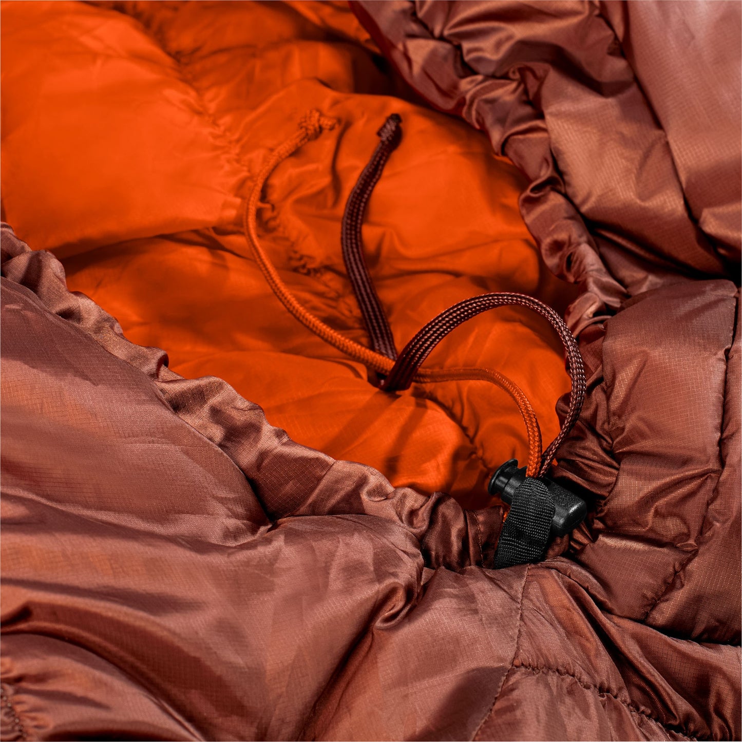 Śpiwór Deuter Exosphere -6 Extra Long - Umbra/Paprika