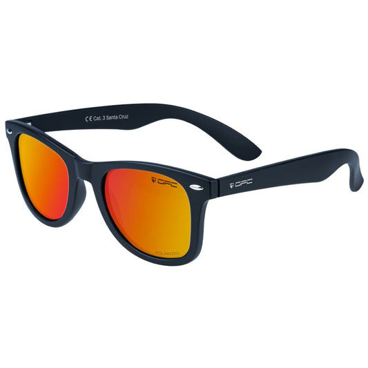 Okulary przeciwsłoneczne OPC Lifestyle Santa Cruz Matt Black/Red Revo z polaryzacją