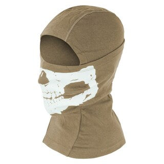 Kominiarka 101 Inc. Balaclava Skull - Piaskowa