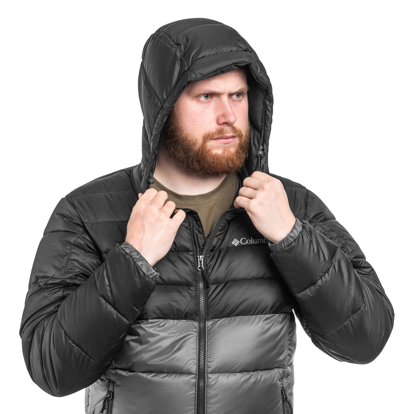 Kurtka Columbia Buck Butte II Insulated Hooded - City Grey