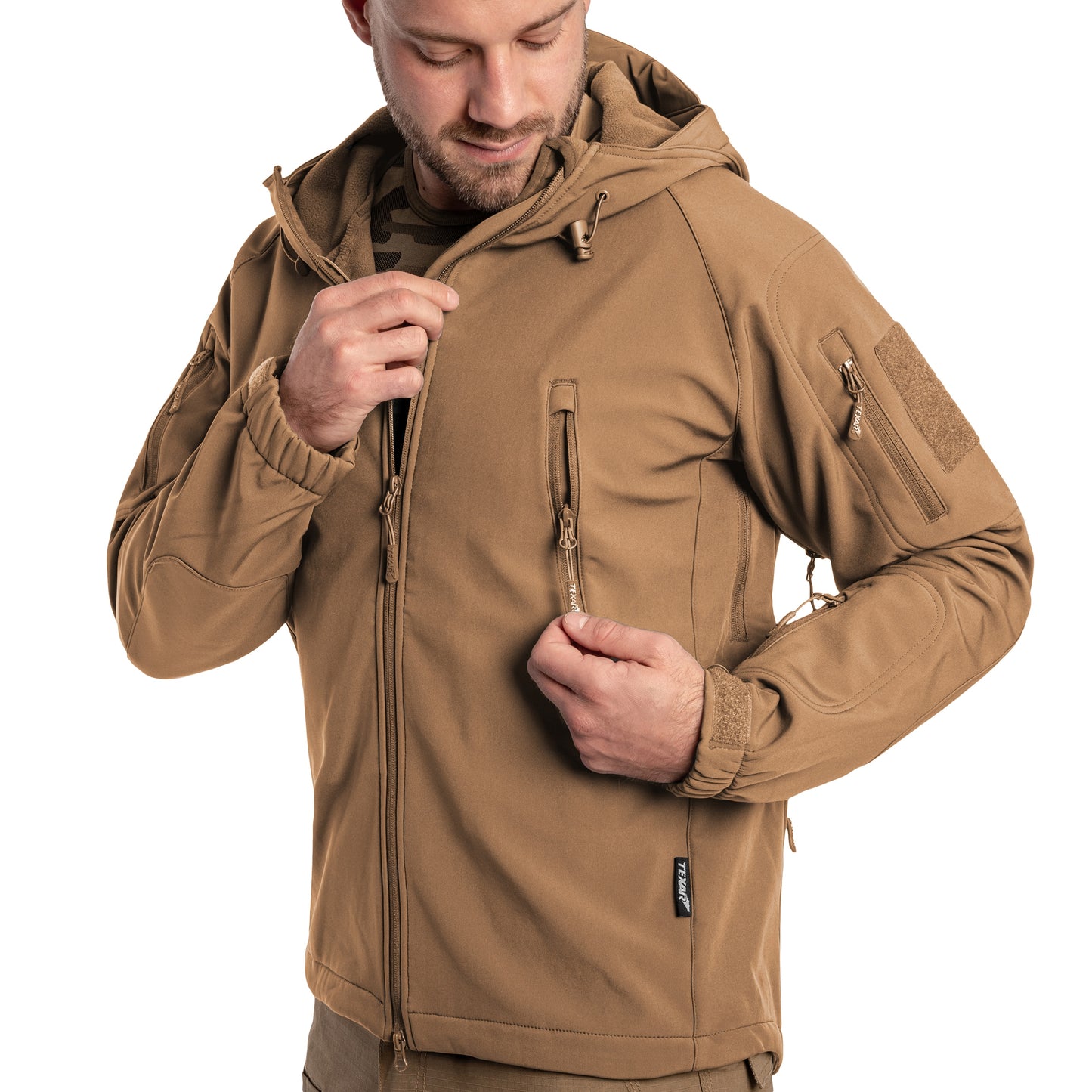 Kurtka Texar Softshell Falcon - Coyote