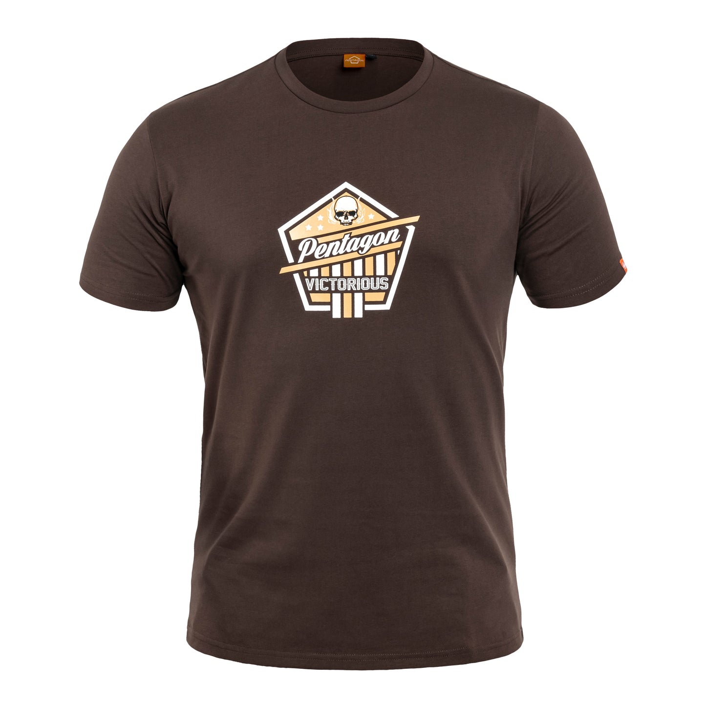 Koszulka T-Shirt Pentagon "Victorious" - Terra Brown