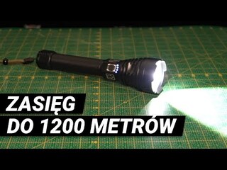 Latarka akumulatorowa XRG 3000 Zoom Thrower - 3000 lumenów