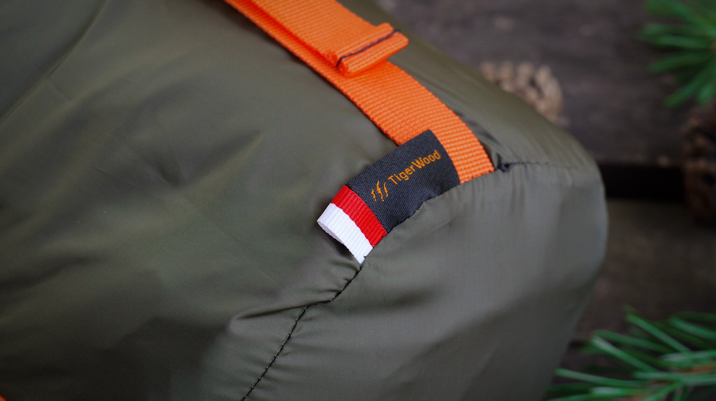 Podpinka hamakowa TigerWood Underquilt Marra 2.0 200 cm - Rescue/Olive