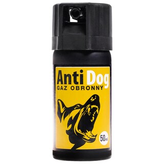 Gaz pieprzowy na psy i wilki AntiDog 50 ml - stożek