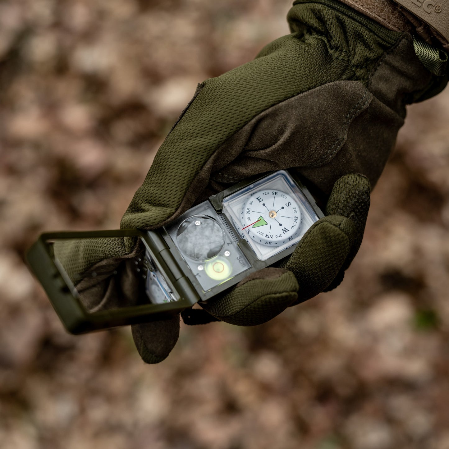 Kompas wielofunkcyjny Mil-Tec - olive