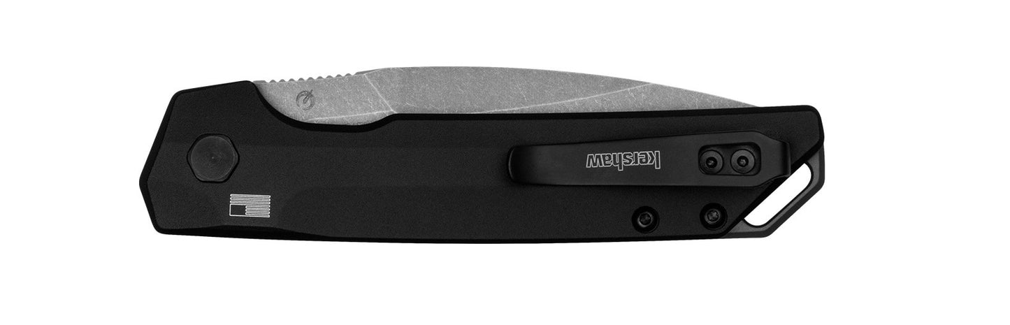 Nóż sprężynowy Kershaw Launch Iridium - Black