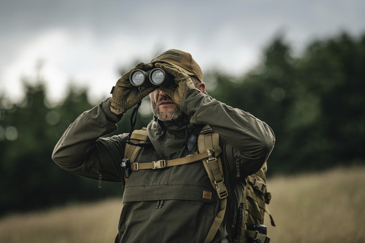Kurtka Helikon Woodsman Anorak - Taiga Green