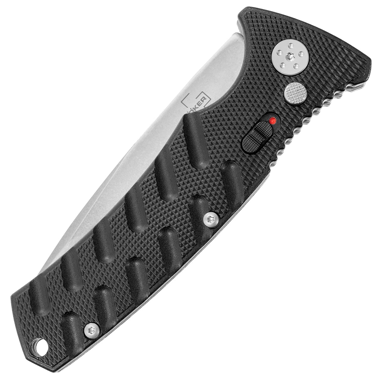 Nóż sprężynowy Boker Plus Strike Spearpoint - Black