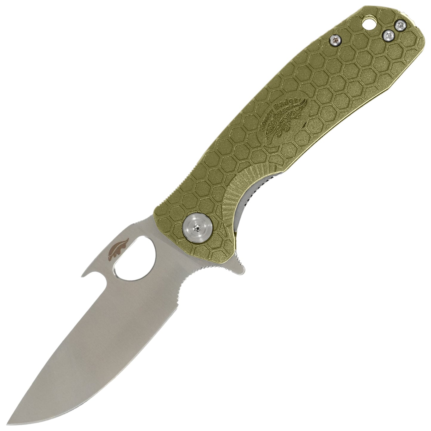 Nóż składany Honey Badger Opener Medium - Green