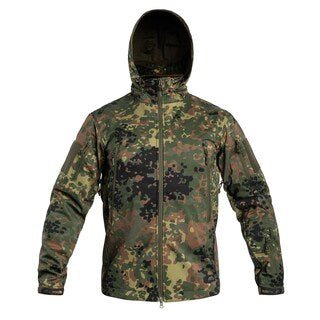 Kurtka Helikon Gunfighter Softshell Shark Skin Windblocker - Flecktarn