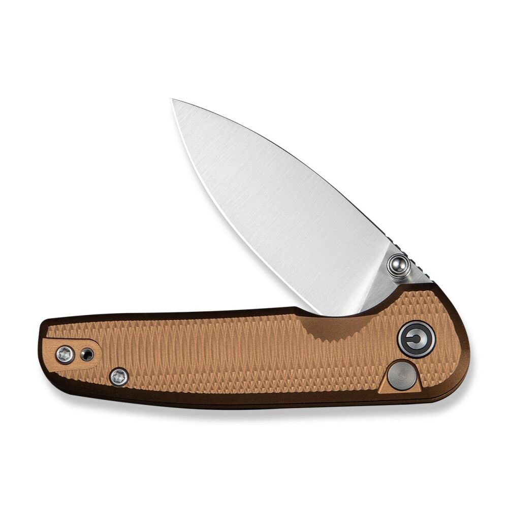 Nóż składany Civivi Mini Shakan Nitro-V Aluminium - Coyote Brown