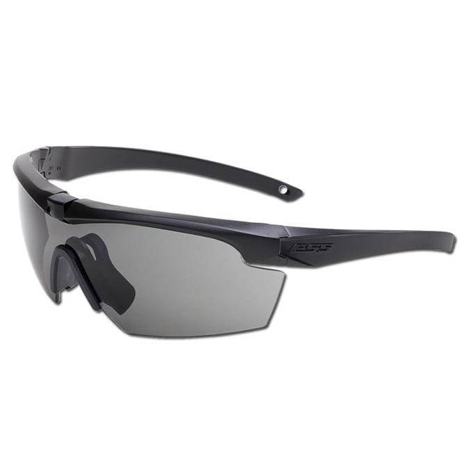 Okulary taktyczne ESS Crosshair One Black/Smoke Gray