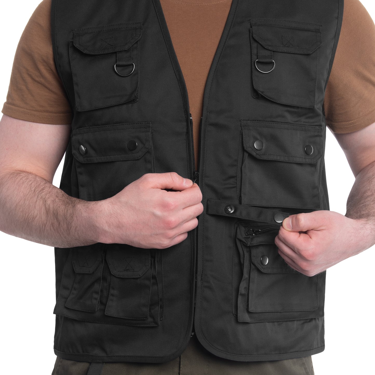 Bezrękawnik Mil-Tec - Black